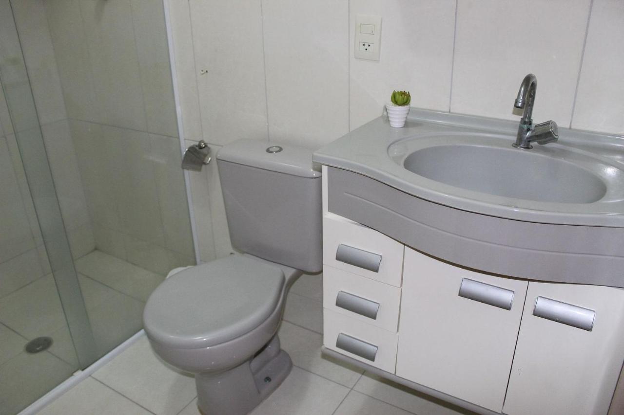 A011 - Apto Com Churrasqueira E 2 Vagas De Garagem Praia Grande  Exteriér fotografie